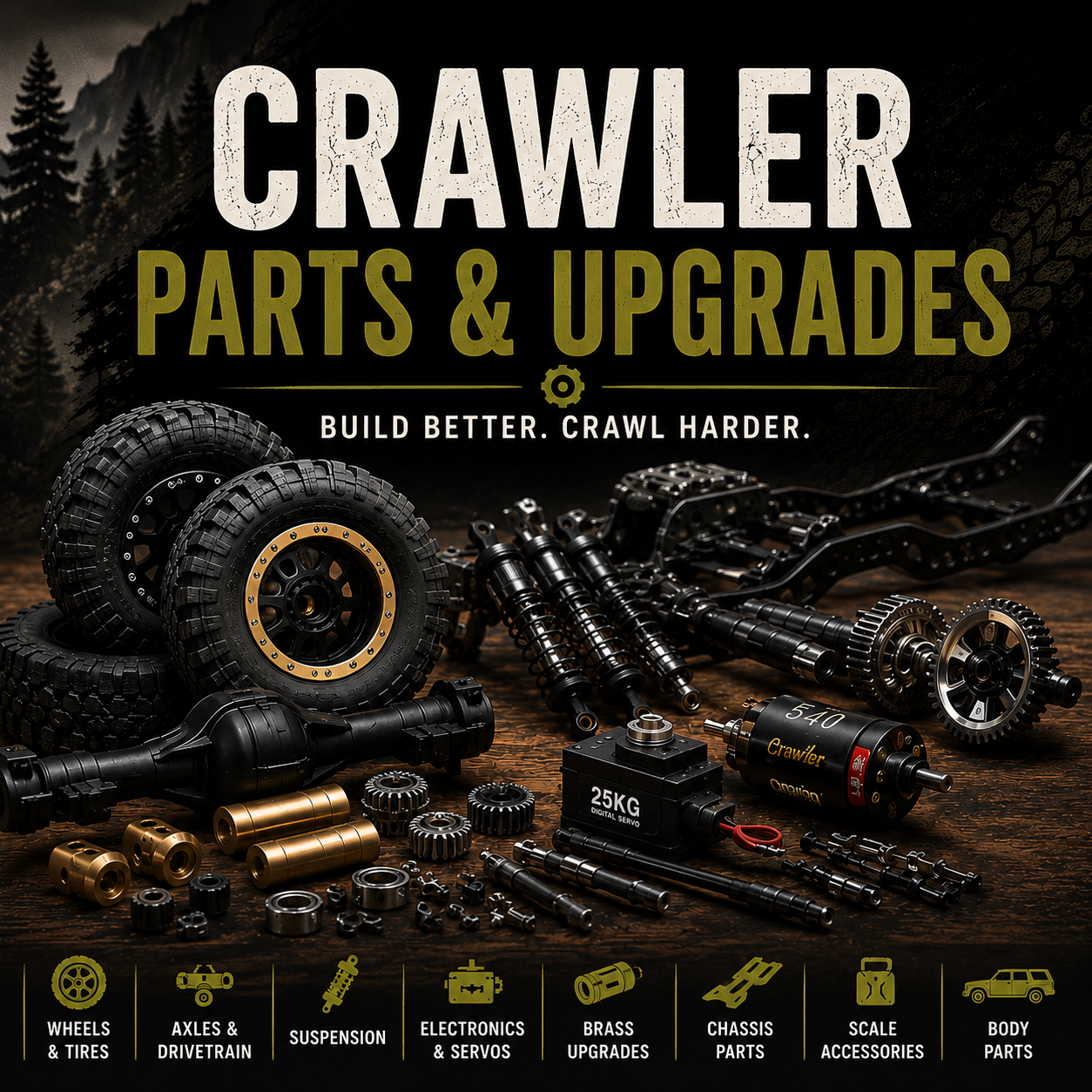 Crawler Parts & Upgrades